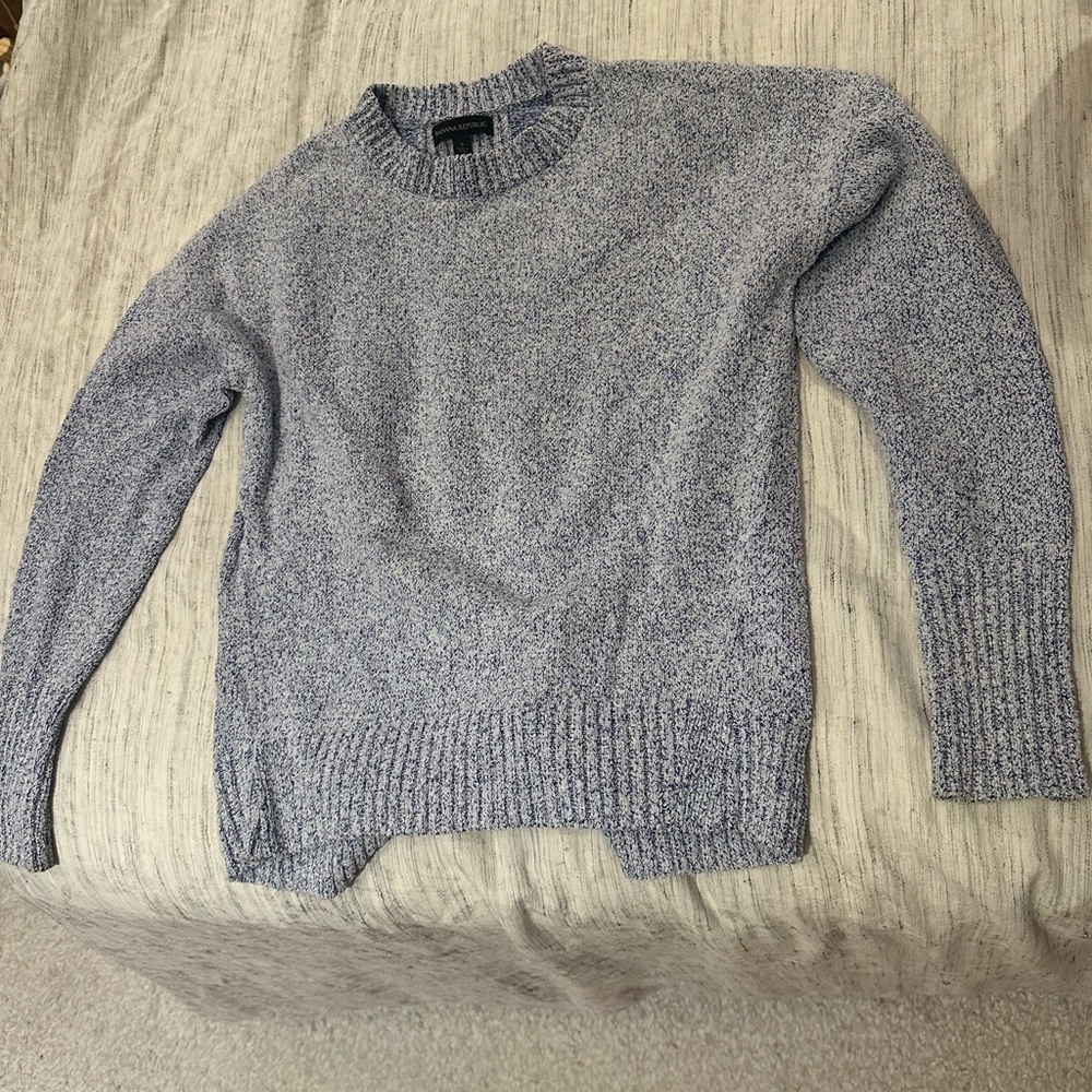 Blue Knit Sweater